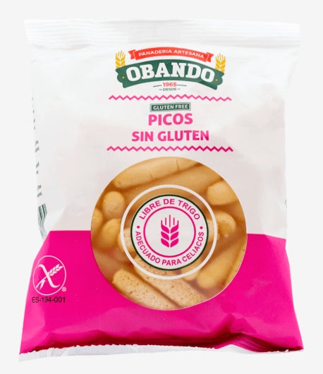 Duonos lazdelės BE GLIUTENO (PICOS SIN GLUTEN)