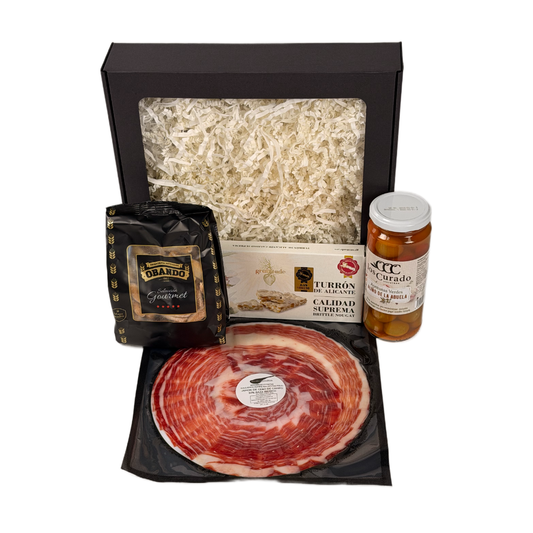 Gurmaniškas rinkinys dovanai 4 dalių de Cebo de Campo 50% Iberico