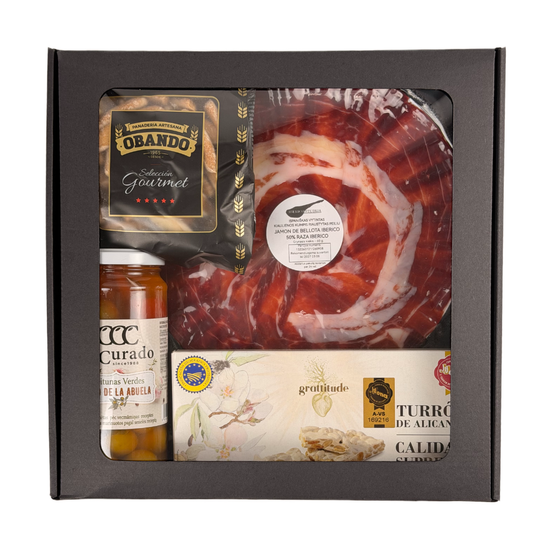 Gurmaniškas rinkinys dovanai 4 dalių de Bellota 50% Iberico