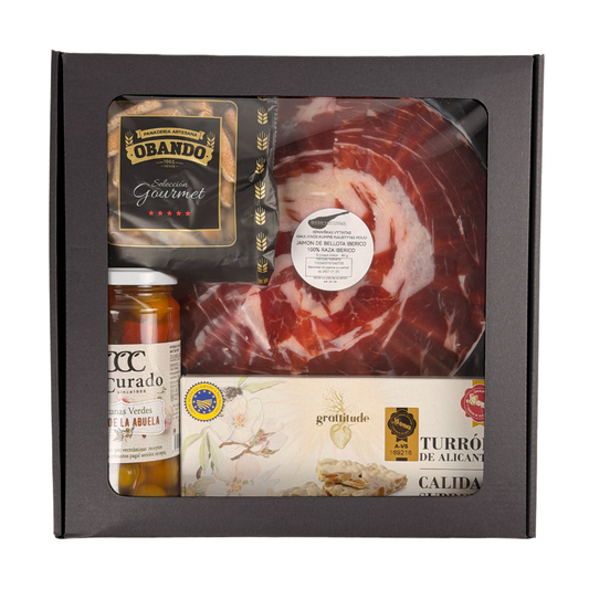 Gurmaniškas rinkinys dovanai 4 dalių de Bellota 100% Iberico