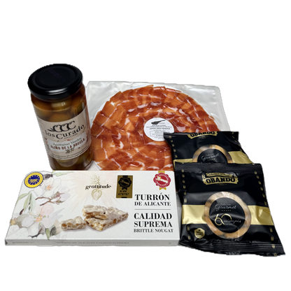 Gurmaniškas rinkinys dovanai 4 dalių de Cebo de Campo 50% Iberico