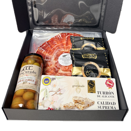 Gurmaniškas rinkinys dovanai 4 dalių de Cebo de Campo 50% Iberico