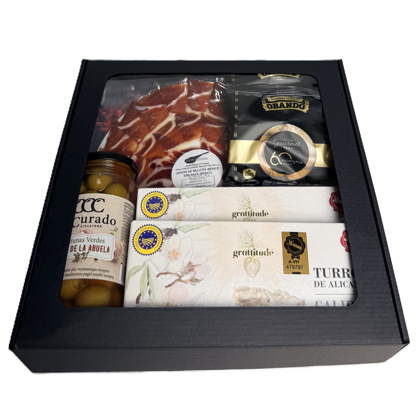 Gurmaniškas rinkinys dovanai 5 dalių Bellota 50% Iberico