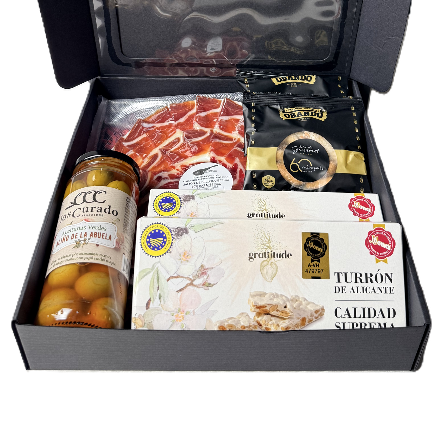 Gurmaniškas rinkinys dovanai 5 dalių Bellota 50% Iberico