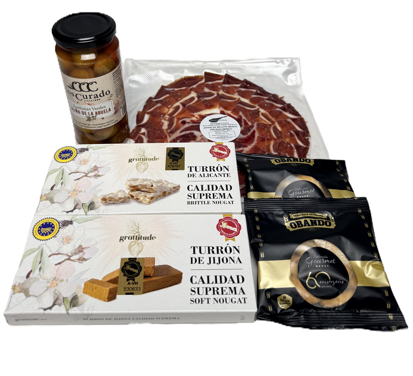 Gurmaniškas rinkinys dovanai 5 dalių Bellota 50% Iberico