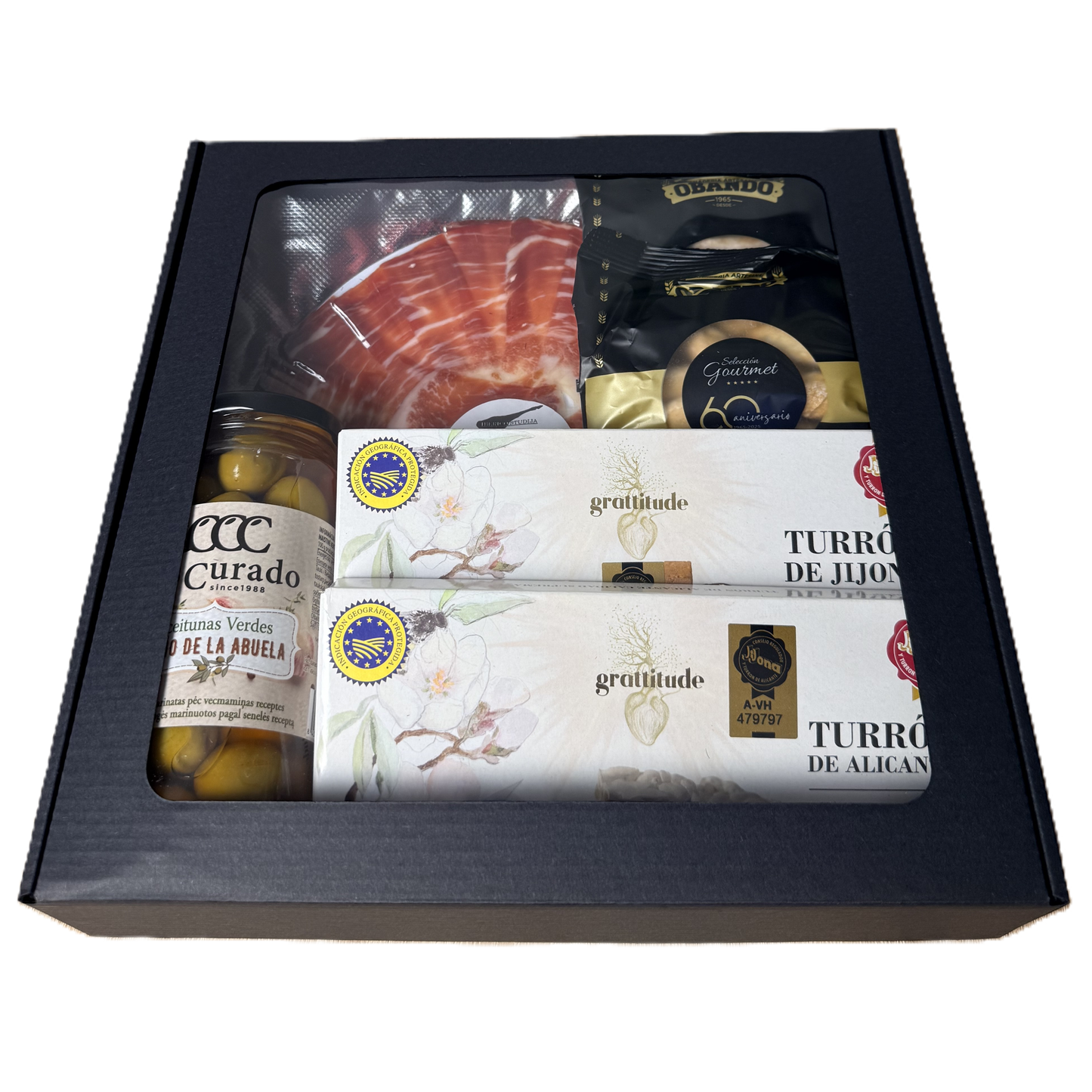 Gurmaniškas rinkinys dovanai 5 dalių de Cebo de Campo 50% Iberico