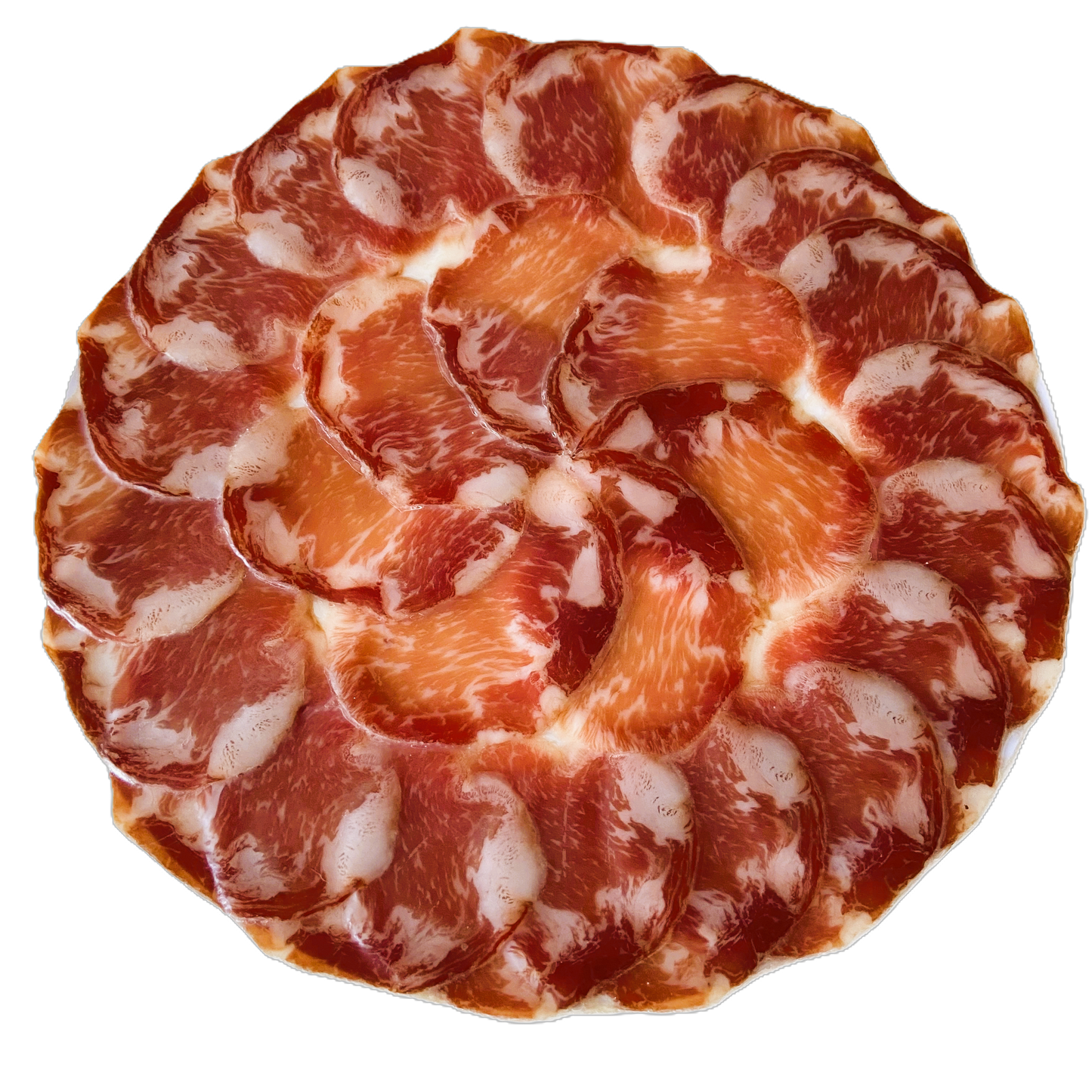 Pjaustyta vytinta nugarinė de Cebo Ibérico 50%