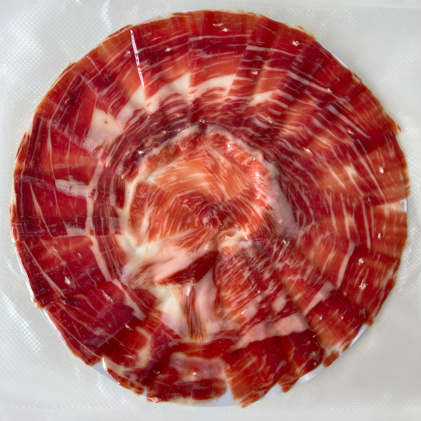 Pjaustytas peiliu Jamón de Cebo de Campo 50% Ibérico