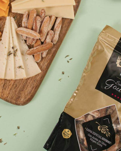 Kaimiško stiliaus gurmaniškos duonos lazdelės (PICOS RÚSTICOS GOURMET)