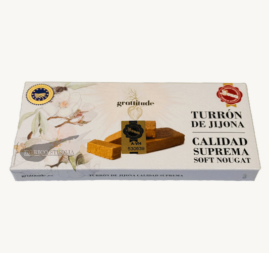 Ispaniškas tradicinis kreminis migdolų turonas (TURRON DE JIJONA)